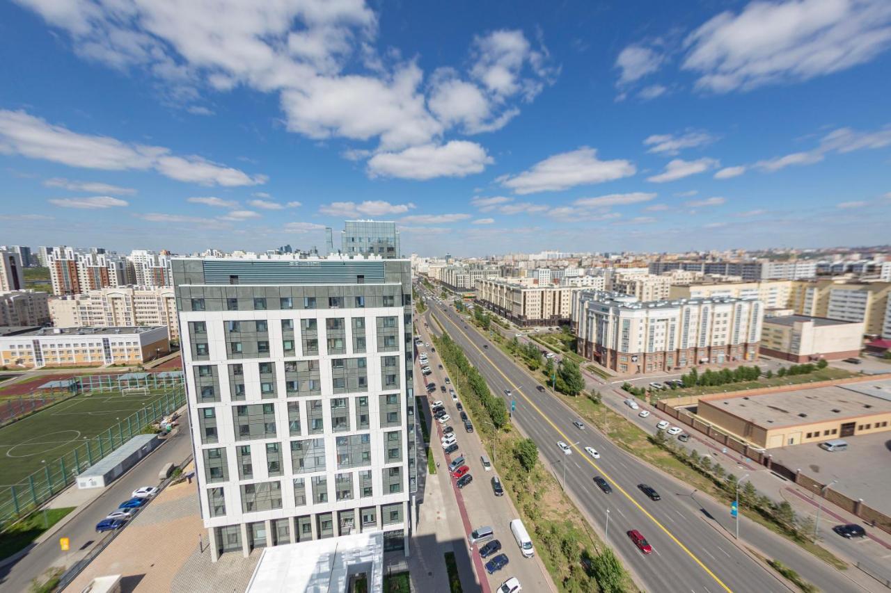 ЖК Dream City с прекрасным видом на город Астана Экстерьер фото